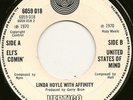 VERTIGO RECORDS LINDA HOYLE WITH INFINITY 