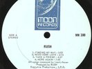 RUSH -Rush- 1974 CANADIAN Original MOON RECORDS Debut LP #MN-100  Canada 