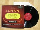 MISCHA ELMAN Brahms violin sonatas LONDON LL 1630 NM