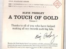 elvis us army germany  45 rpm ep with cover  A Touch Of Gold red gold label NM