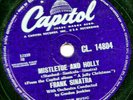 U.RARE FRANK SINATRA XMAS 78 MISTLETOE & HOLLY / JINGLE BELLS CAPITOL CL14804 E+