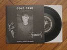COLD CAVE A LITTLE DEATH TO LAUGH 1ST PRESS SIGNED BLACK VINYL eisold heartworm
