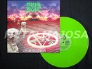MORBID ANGEL    Domination   Lime-Green LP      Original 1st Press