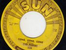 TN rockabilly Carl Perkins SUN 224 (( HEAR )) Gone gone gone / Let the juke box