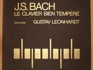 BACH Well Tempered Clavier 2 GUSTAV LEONHARDT harpsichord Harmonia Mundi 3LP ED1