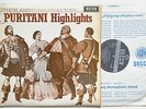 SXL 6154 BELLINI I Puritani highlights BONYNGE/SUTHERLAND Wide Band Grooved UK