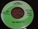 Orig U.S. 1965 45 THE BEATLES Twist & Shout/There's A Place  green Starline 6061