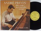 ANDRE PREVIN Plays Songs By Vernon Duke CONTEMPORARY LP VG++