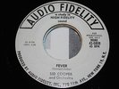 Popcorn Mod Jazz 45 Sid Cooper Moanin b/w Fever WLP Demo on Audio Fidelity