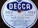 ***Lonnie Donegan 'Rock Island Line' -UK 78 RPM - SIGNED x 2***