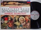 HERBERT BLOMSTEDT HINDEMITH 1992 LP MINT- Promo DIGITAL