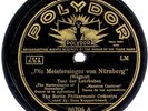 BLACK GERMAN  POLYDOR: KNAPPERTSBUSCH CONDUCTS MEISTERSINGER/ WALKYRIE (1928)