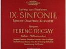 DGG STEREO BEETHOVEN FERENC FRICSAY SYMPHONY NO.9 2 LP SLPM 138 002/003 AS NEW
