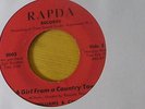 Soul 45 Lee Williams & Cymbal's - A girl from a country town on Rapda HEAR