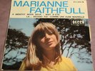 MARIANNE FAITHFUL - A bientot nous deux -  FRENCH DECCA EP 457.094 M