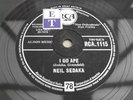 NEIL SEDAKA I GO APE RARE 78 RPM RECORD 1959