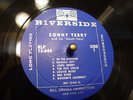 SONNY TERRY - (1957) Original BLUES on RIVERSIDE 12-644  