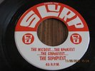 DJ SHADOW BRAINFREEZE 45; DANCE THE SLURP/ STRANGE THINGS HAPPEN. 7-11 GIVEAWAY