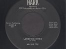Rockabilly 45:  ARCHIE POE  Lonesome River // OHIO LONESOME BOP  hear