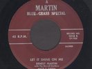 Rockabilly 45:  ERNEST MARTIN  Let It Shine On Me // KILLER OHIO GOSPEL BOP hear