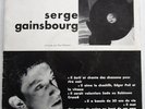 33 T LP 25cm SERGE GAINSBOURG DU CHANT A LA UNE AVEC ENVELOPPE PROMO ORIGINALE