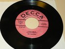 DOO WOP 45RPM RECORD - THE TANGIERS - DECCA 29603 - PROMO - LISTEN