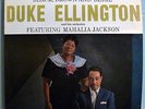 DUKE ELLINGTON W/MAHALIA JACKSON BLACK/BROWN RARE ORIG'58 STEREO LP SIX EYE MINT