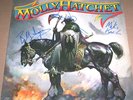 MOLLY HATCHET DEBUT ALBUM w/ 3 AUTOGRAPHS / DANNY+BILLY+MIKE / 1978 / MINT *