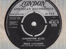 EDDIE COCHRAN *SUMMERTIME BLUES* ROUND CENTRE LONDON