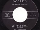 COUNTRY DUDES  Have A Ball  Original AZALEA 45 RARE Great rockabilly