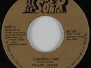 Modern Soul 45 FRANK JAMES & SHADOW Summer Time SUPER SONIC HEAR