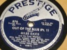Miles Davis 78 Out Of The Blue Prestige 876 Sonny Rollins Art Blakey jazz