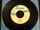 Rare Original BEATLES 1964 Swan SHE LOVES YOU/I'LL GET YOU VG++ White/Blue