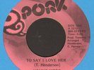 YOUNG MODS - To Say I Love Her / We Can Make It - on PORK Records