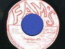 BOB MARLEY & WAILERS-ASTON BARRET 'FAMILYMAN'-TROUBLE BUB-FAMS-1970 REGGAE 45 7