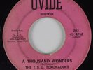 Northern Soul/Funk 45 T.S.U. TORONADOES A Thousand Wonders OVIDE HEAR