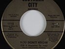 Northern/Sweet Soul 45 PARAMOUNT FOUR You Don't Know SOUTHERN CITY HEAR NM