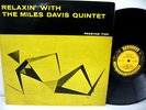 DEEP GROOVE MILES DAVIS LP Relaxin' (yellow Prestige mono) John Coltrane RVG