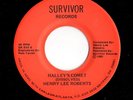 Private Outsider Electro Funk 45 HENRY LEE ROBERTS Halley's Comet/Spaces Jesus