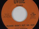 Funk/Deep Soul 45 JIMMY ROBERSON Please Don't Put Me Out OVIDE HEAR