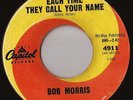 BOB MORRIS 45 I KNEW I'D LOSE AGAIN / EACH TIME 1963 CAPITOL 4911 HILLBILLY 7