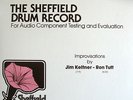 THE SHEFFIELD DRUM RECORD Jim Keltner Ron Tutt AUDIOPHILE LP