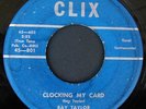 45RPM ROCK-A-BILLY RAY TAYLOR CLIX 801