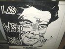LA'S WASTED YOUTH REAGAN'S IN LP PUSHEAD SANOBLAST WITH INSERT BLACK FLAG