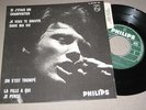 EP 45T BIEM 437.281 JOHNNY HALLYDAY PTTE LANGUETTE DISQUE POCHETTE MINT