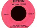 DAN & DALE Batman Theme on Tifton R&B Mod Soul 45 SUN RA Hear