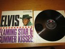 ELVIS PRESLEY FLAMING STAR & SUMMER KISSES LP UK 1ST MONO RCA VICTOR NM/NM