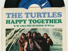 THE TURTLES on White Whale -- happy together -- 45 & PICTURE SLEEVE