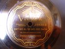 DIXIELAND JUG BLOWERS DON'T GIVE ALL THE LARD AWAY 78 RPM JAZZ