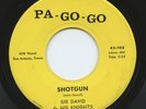 Rare Garage/Soul 45 - Sir David & His Knights - Shotgun - HEAR - Very Strong VG+